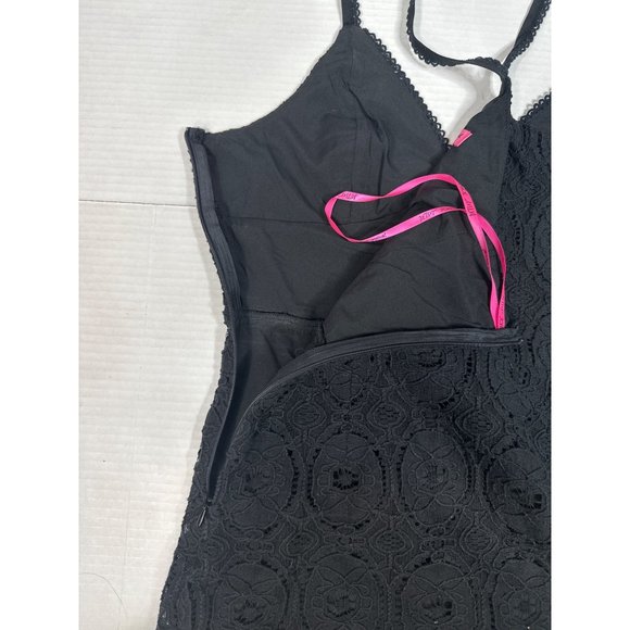 Betsey Johnson Black Spaghetti Strap Mini Dress - Picture 5 of 6